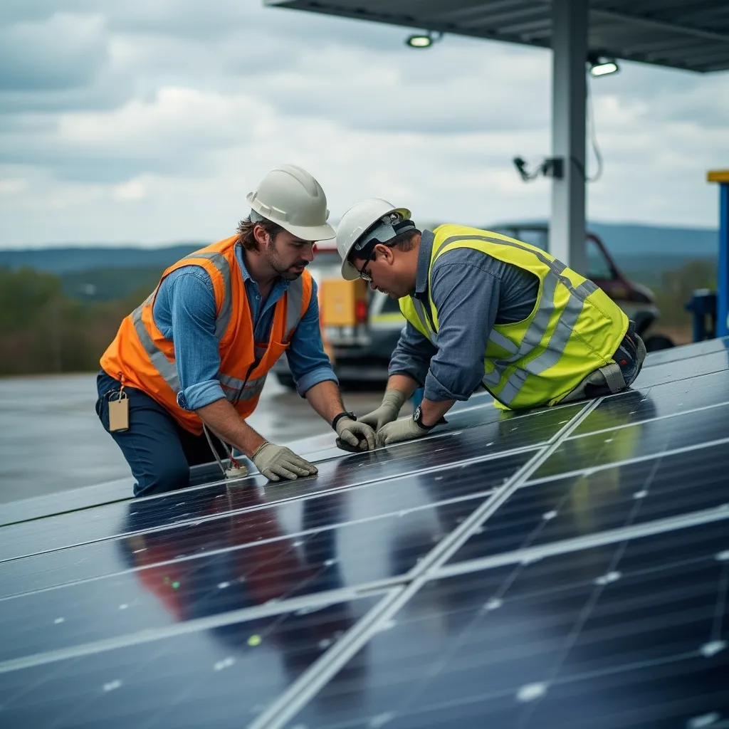 Instalación de paneles solares