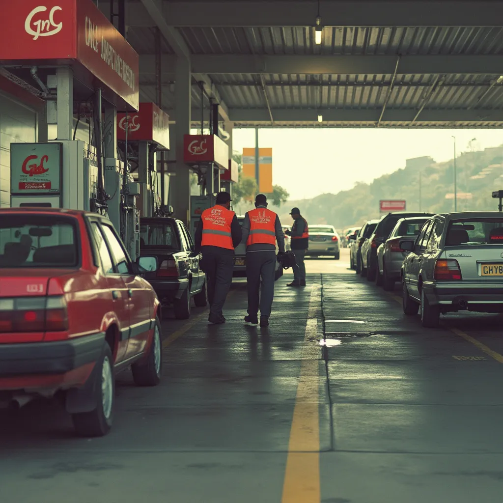 Tienda de conveniencia en estación de servicio